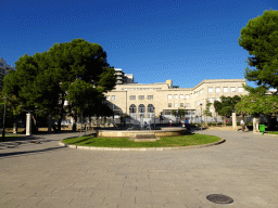 Fountain at the north side of the Parc de Sa Feixina and the front of the CEIP Rei Jaume I school