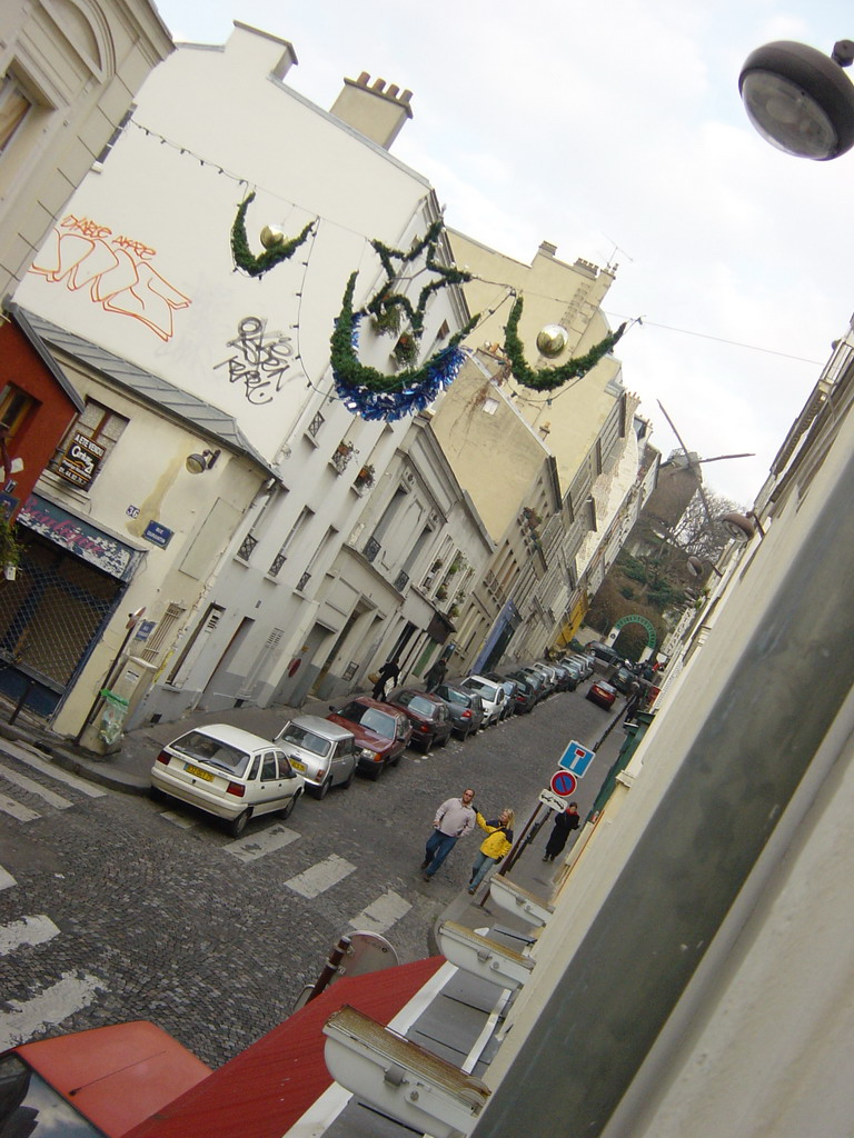 View from our room in the Hotel Comfort Place du Tertre