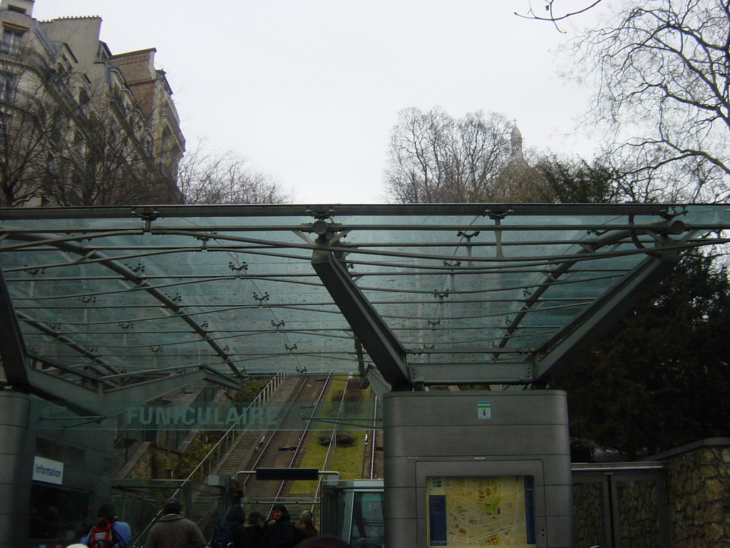 The Montmartre funicular