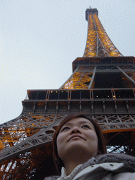 Miaomiao and the Eiffel Tower