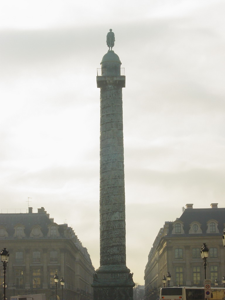 The Colonne de Vendôme, at the Place Vendôme