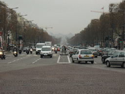 The east side of the Avenue des Champs-Élysées, from the Place de l`Étoile