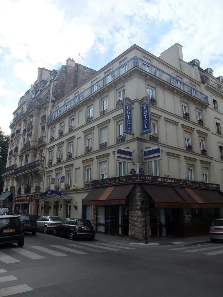 Front of the Best Western Aurore Hotel