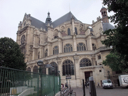 The Église Saint-Eustache church