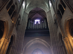 Nave and the Great Organ of the Cathedral Notre Dame de Paris