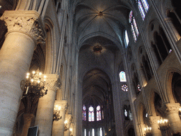 Nave and Apse of the Cathedral Notre Dame de Paris