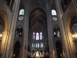 Nave, Apse and Altar of the Cathedral Notre Dame de Paris