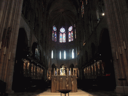 Apse, Choir and Altar of the Cathedral Notre Dame de Paris