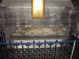 Tomb in the Cathedral Notre Dame de Paris