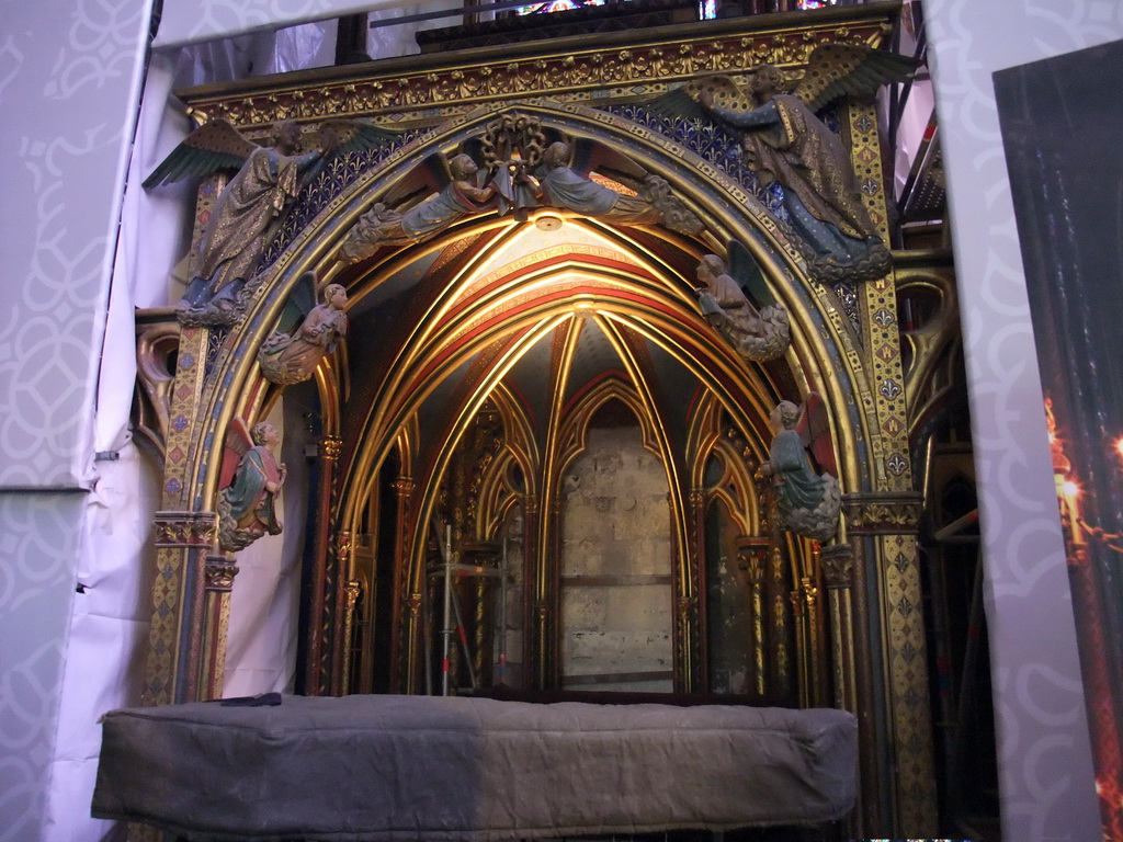 Altar of the Upper Chapel of the Sainte-Chapelle chapel