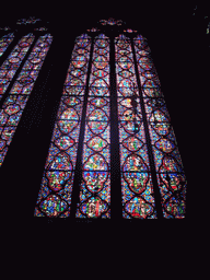 Stained glass windows in the Upper Chapel of the Sainte-Chapelle chapel