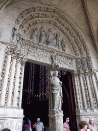 Entrance to the Upper Chapel of the Sainte-Chapelle chapel