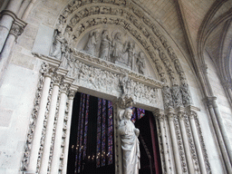 Entrance to the Upper Chapel of the Sainte-Chapelle chapel