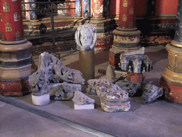 Ruins in the Lower Chapel of the Sainte-Chapelle chapel