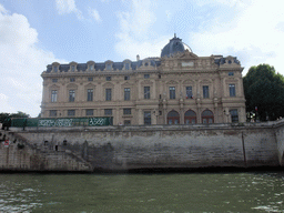 The Tribunal de Commerce, viewed from the Seine ferry