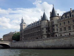 The Conciergerie, viewed from the Seine ferry