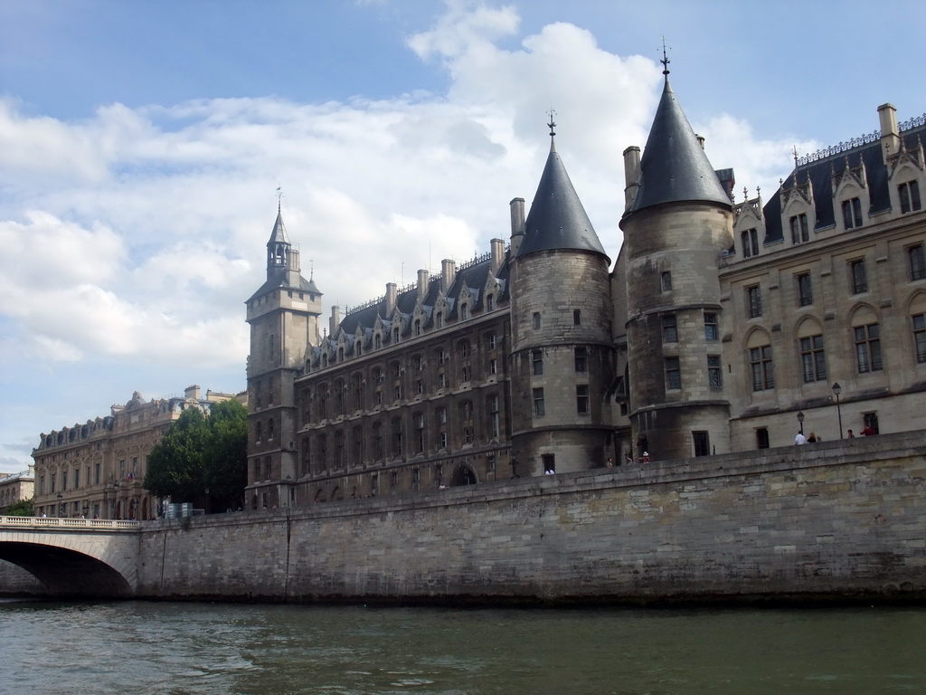 The Conciergerie, viewed from the Seine ferry