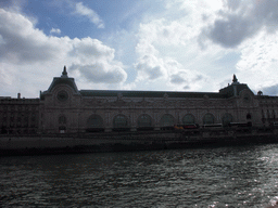 The Musée d`Orsay, viewed from the Seine ferry