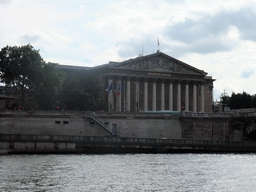 The Palais Bourbon, viewed from the Seine ferry