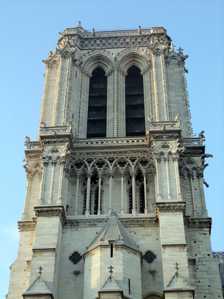 South tower of the Cathedral Notre Dame de Paris