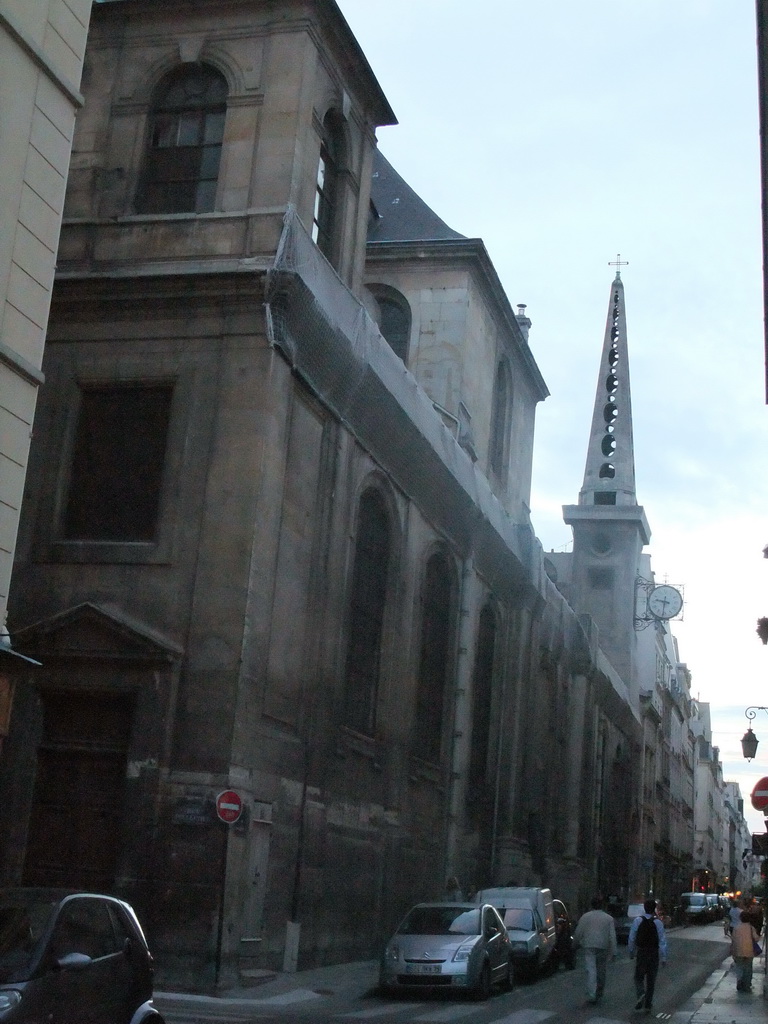 The Église Saint-Louis-en-l`Île church