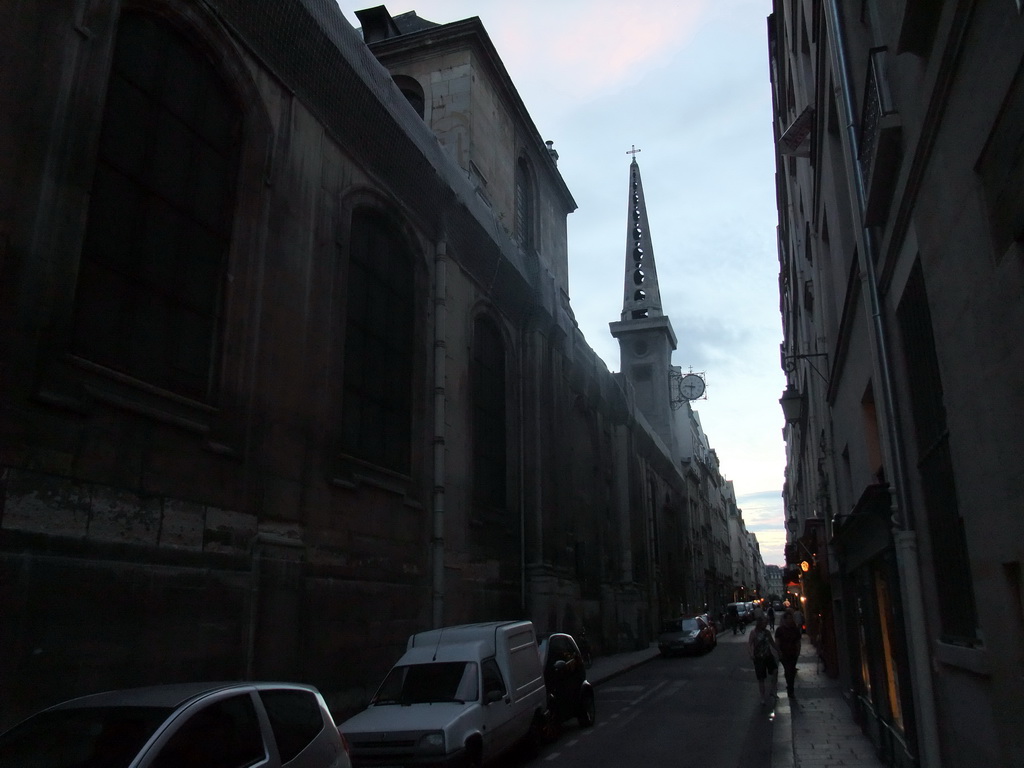 The Église Saint-Louis-en-l`Île church