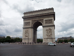 The Arc de Triomphe