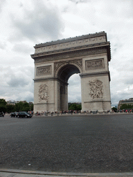 The Arc de Triomphe