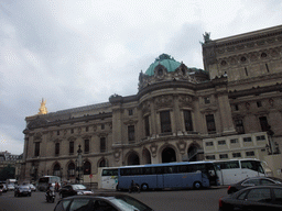 The east side of the Opéra Garnier