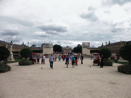 The Arc de Triomphe du Carousel and the Louvre Museum