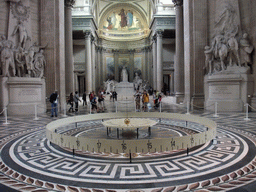 Foucault pendulum in the Panthéon