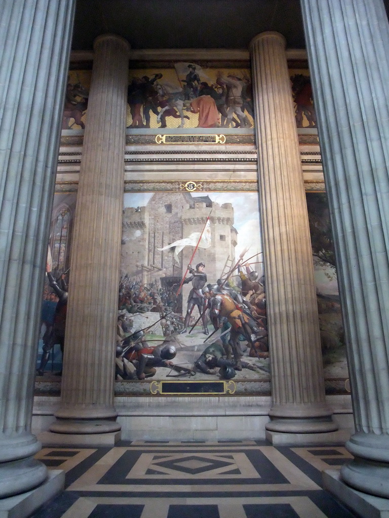 Paintings of Joan of Arc in the Panthéon