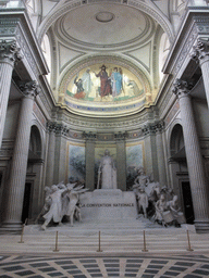 Sculpture `La Convention Nationale` by Francois Léon Sicard in the Panthéon