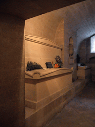 Tomb of Louis Braille in the crypt of the Panthéon