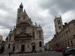 The Église Saint-Étienne-du-Mont church and the Abbey of St. Genevieve