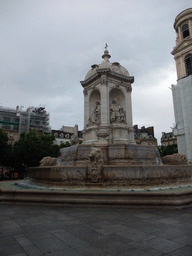 The Fountain Saint-Sulpice at the Place Saint Sulpice square