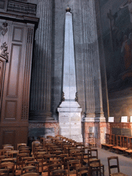 Obelisk (Gnomon) with the Paris Meridian in the Church of Saint-Sulpice