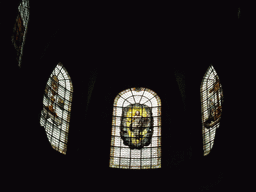 Stained glass windows in the Apse of the Church of Saint-Sulpice