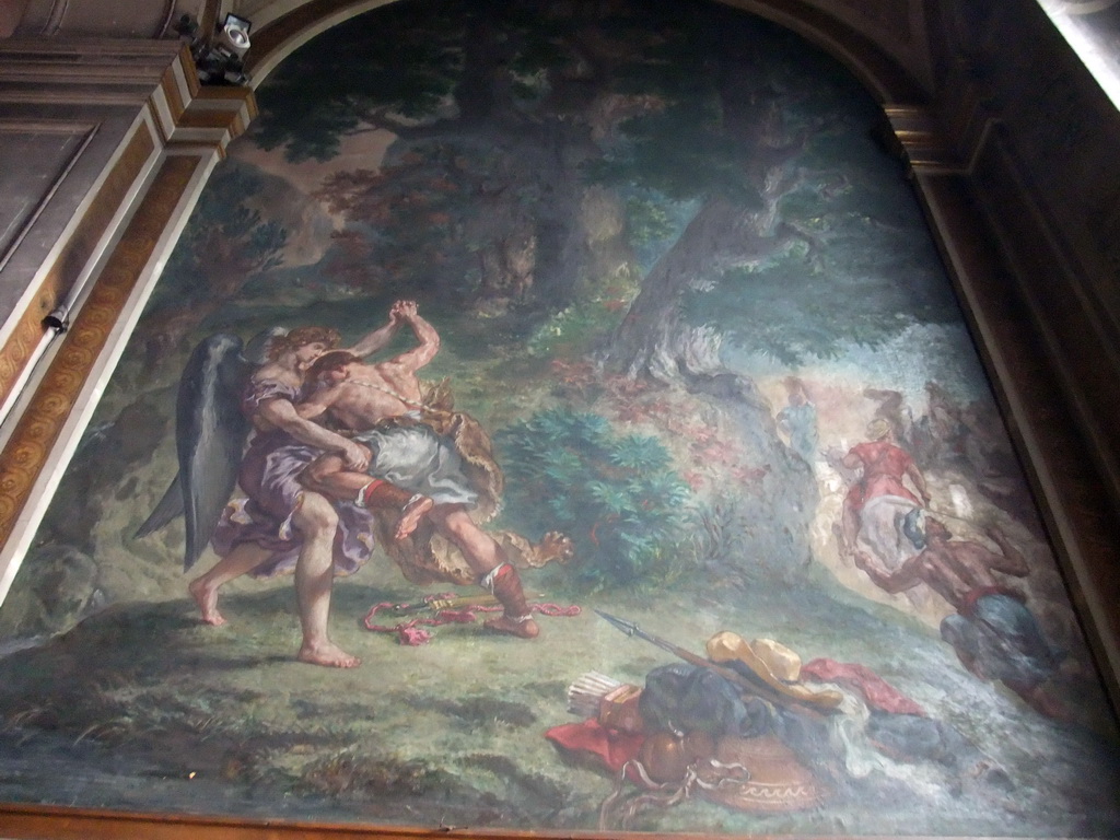 Painting in the Church of Saint-Sulpice