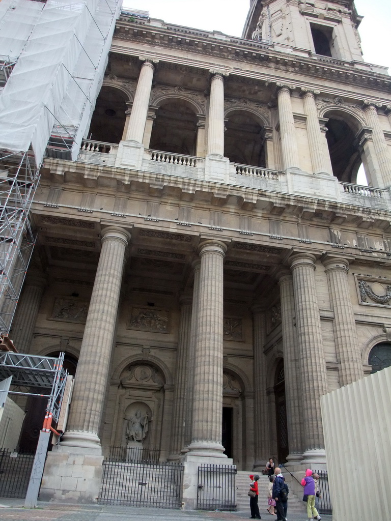 Front of the Church of Saint-Sulpice