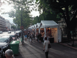 Market stalls in the Boulevard Saint-Germain