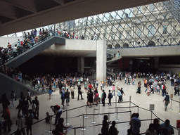 The Napoleon Hall in the Louvre Museum