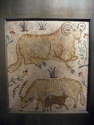 Mosaic, on the Ground Floor of the Denon Wing of the Louvre Museum