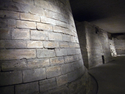 Remains of the Medieval Louvre, on the Lower Ground Floor of the Sully Wing of the Louvre Museum