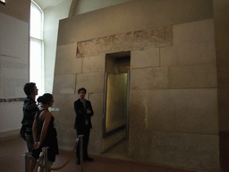 The Chapel of the Tomb of Akhethotep, on the Ground Floor of the Sully Wing of the Louvre Museum