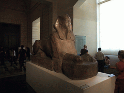 Sphinx, in room 11 (Temple Forecourt Room) on the Ground Floor of the Sully Wing of the Louvre Museum
