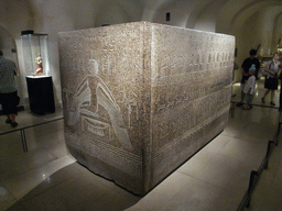 Sarcophagus of Ramesses III, on the Lower Ground Floor of the Sully Wing of the Louvre Museum