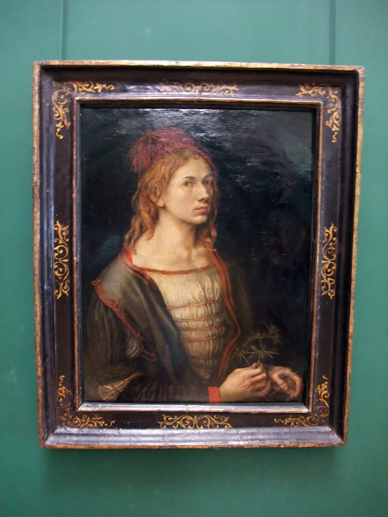 Self-Portrait of Albrecht Dürer, on the Second Floor of the Richelieu Wing of the Louvre Museum