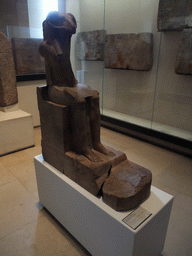 Statue of the ram-god Khnoum, on the Ground Floor of the Sully Wing of the Louvre Museum
