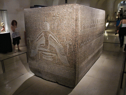 Sarcophagus of Ramesses III, on the Ground Floor of the Sully Wing of the Louvre Museum